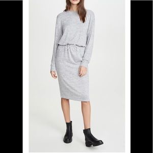 rag & bone Heather Gray Midi Dress